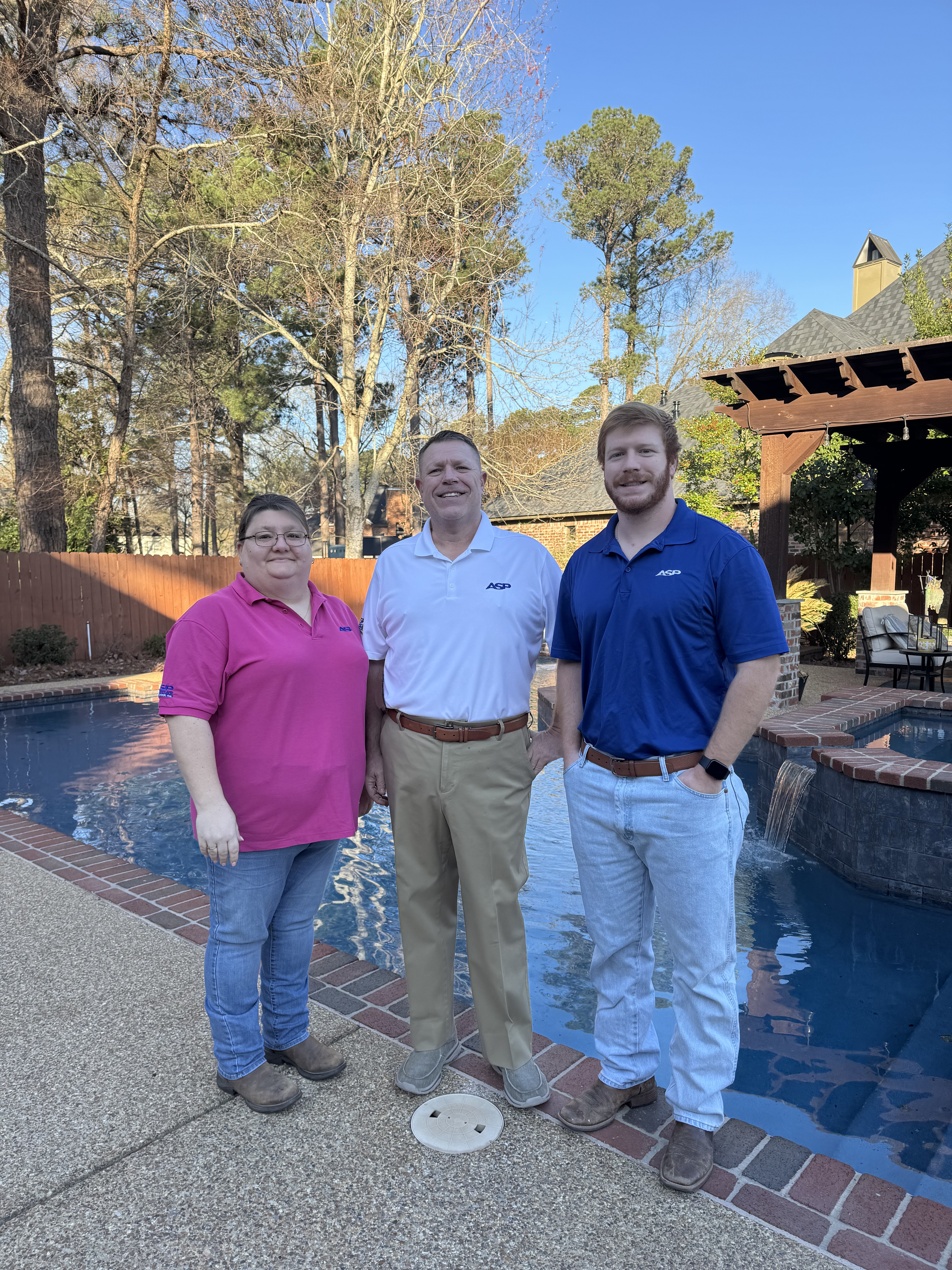 ASP of Shreveport leadership team: Kara Bozeman, John Bodden, and Jack Bodden
