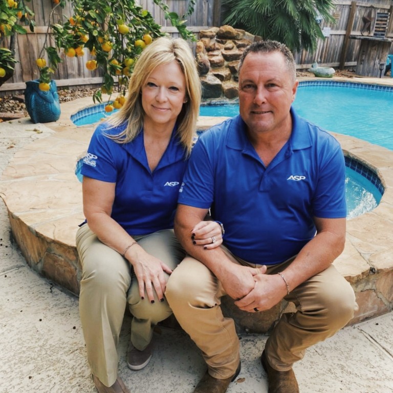 Doug and Tina George, owners of ASP of Schertz