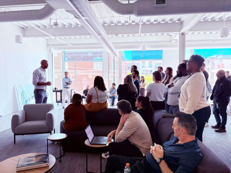 Solar panel installation on a Charlotte, North Carolina home
