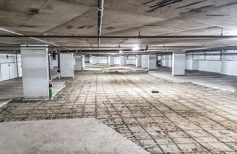 Loring Way Condominiums parking garage restoration project in Minneapolis